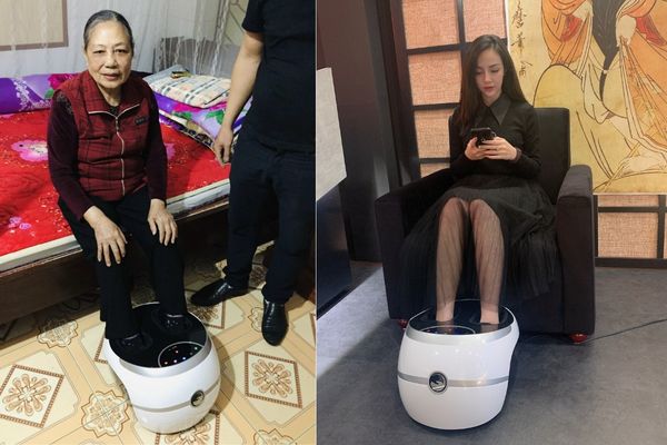 Máy massage chân Hasuta HMF - 260 là món quà ý nghĩa cho sức khỏe dành cho mọi người 